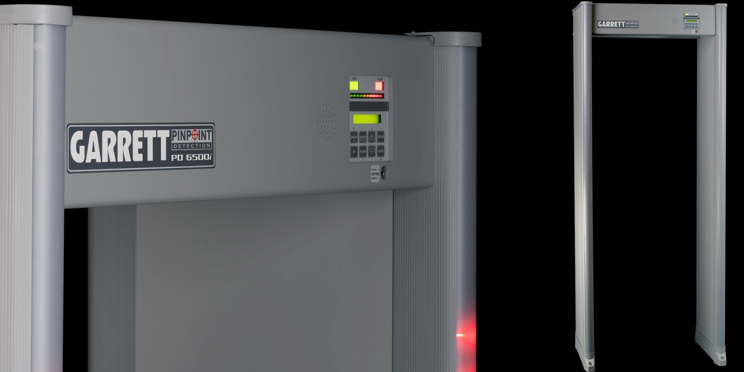 Walkthrough metal detector